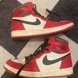 Mens Used Nike Air Jordan 1 Retro High OG Lost and Found Size 8.5